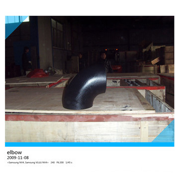 90 Degree Carbon Steel Pipe Long Elbow